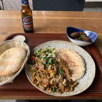 Shawarma Teller mit extra Falafel  at Dominion Food Revolution in Frankfurt