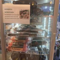 you can buy herbasch sausages  at Dominion Food Revolution in Frankfurt