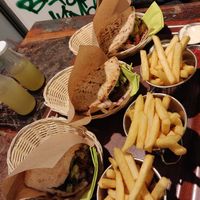 Falafel Pitataschen at Dominion Food Revolution in Frankfurt