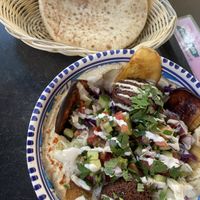 Hummus bowl  at Dominion Food Revolution in Frankfurt