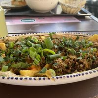 Loaded fries   at Dominion Food Revolution in Frankfurt