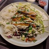 Salatschnitzel #Veganuary at Dominion Food Revolution in Frankfurt