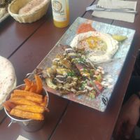 Mixed plate at Dominion Food Revolution in Frankfurt