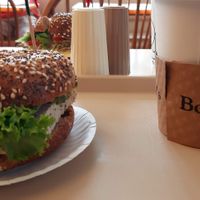  at Bodo's Bagels in Charlottesville