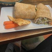 sauted veggie wrap  at Wrap It Up in Manitowoc