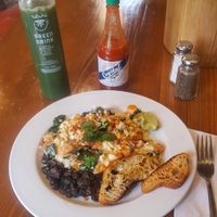 Filling breakfast! at Satsuma Cafe - Dauphine St in New Orleans