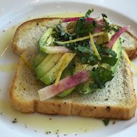 Avacodo toast at Satsuma Cafe - Dauphine St in New Orleans