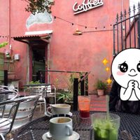 patio at Satsuma Cafe - Dauphine St in New Orleans