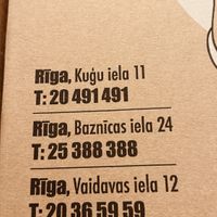   at Picas Meistars in Riga