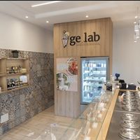 Inside at Gelab Gelateria in Como