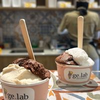   at Gelab Gelateria in Como