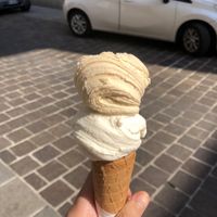 peanut almond  at Gelab Gelateria in Como