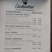 Trinkschokolade mit 100% Kakao mit Hafermilch in vegan möglich at Cochemer Kaffeerösterei in Cochem