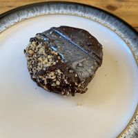 Vegan wagon wheel  at Goats Gruff in Dublin
