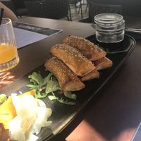 Spring rolls at Health In in Split