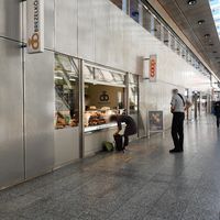 Exterior (inside station) at Brezelkönig in Biel