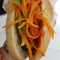 Veganized bánh mì at Xin Chào Asian Street Food in Munich