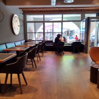 Interior at Einstein Cafe in Bern