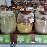 Bulk products at Carmelita Zona Verde in San Cristobal De Las Casas