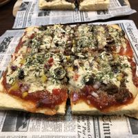 Supreme pizza  at Madre Tierra in Caguas