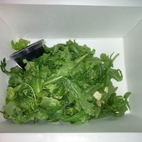 Mountain of greens on top... at Braxton's Kitchen in Camarillo