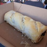 Sweet potato & Leek Pastry at Love Sweet Vegan in Sydney