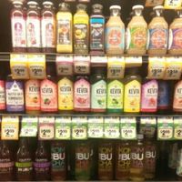 so many bottled drink treats, kombucha. chat. mum! at Sprouts Farmers Market - Nob Hill in Albuquerque