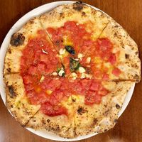 Pizza Marinara (vegan) at Pizzaria Marione 마리오네 in Seoul