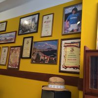 The chef has many awards and certifications for his pizza skills at Pizzaria Marione 마리오네 in Seoul