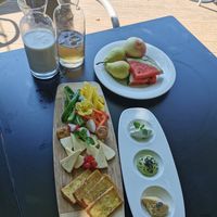 Vegan plate at Restavracija Sunrose 7 in Bohinjska Bistrica