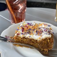 Carrot cake  at Seed in Luxembourg City