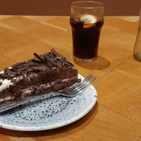 Black forest cake at Seed in Luxembourg City