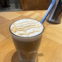 Latte with oat milk   at Seed in Luxembourg City