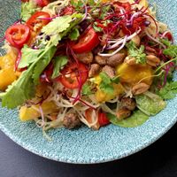 Thai salad   at Seed in Luxembourg City