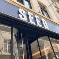 A must visit for vegans ! Watch this sign   at Seed in Luxembourg City