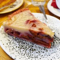 Quetsche Tart at Seed in Luxembourg City