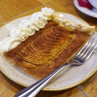 Apple Tart w/Chantilly at Seed in Luxembourg City