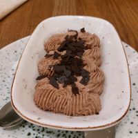 Mousse de chocolate at Seed in Luxembourg City