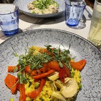Vegan risottos  at Lucia in York