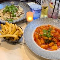 Risotto and gnocchi   at Lucia in York
