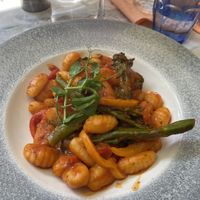 Vegan gnocchi   at Lucia in York