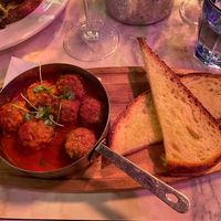 Vegan Meatballs Starter at Lucia in York