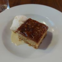 Apple and Caramel Sponge at The Haymaker Inn in Chard
