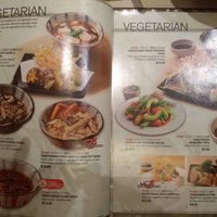 Veg menu 09th Aug 25 at Shimbashi Soba in Central Singapore