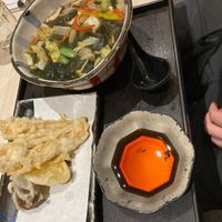 Vegetarian set at Shimbashi Soba in Central Singapore