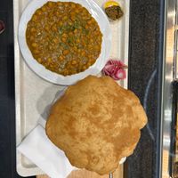 Chana bhatura  at Veggie House in Weiterstadt