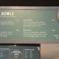 Vegan bowl at Det Sunde Køkken in Koege