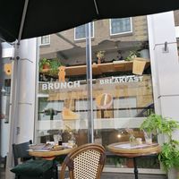 Outside terrace at Kushiin in Nijmegen