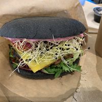 Beyond burger at Two Monkeys  in Malmo