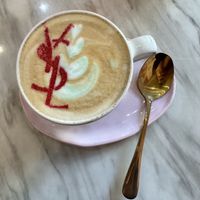 Oat cappuccino   at Chloé Cafe in Prague